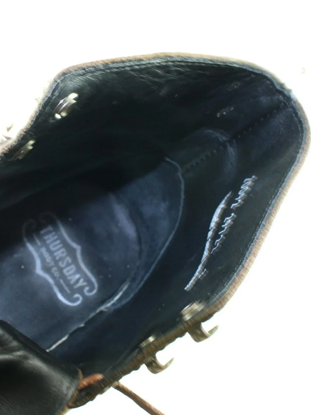 Thursdays Brown Leather Ankle Boots (9 US)